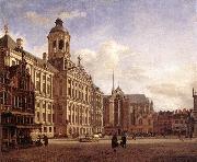 HEYDEN, Jan van der The New Town Hall in Amsterdam after Germany oil painting artist